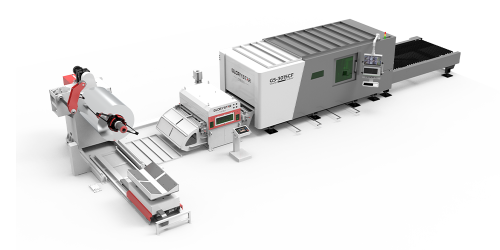 Uncoiling and Leveling Laser Cutting Line Featured Image
